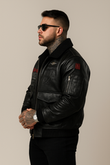 Lambswool Fleece-lined Thickened Suede Fabric Jacket