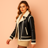 Fleece-lined Thickened Lapel Jacket