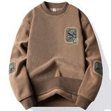 Warm Leisure Pullover Autumn And Winter New Double-sided Polar Fleece Sweater Men