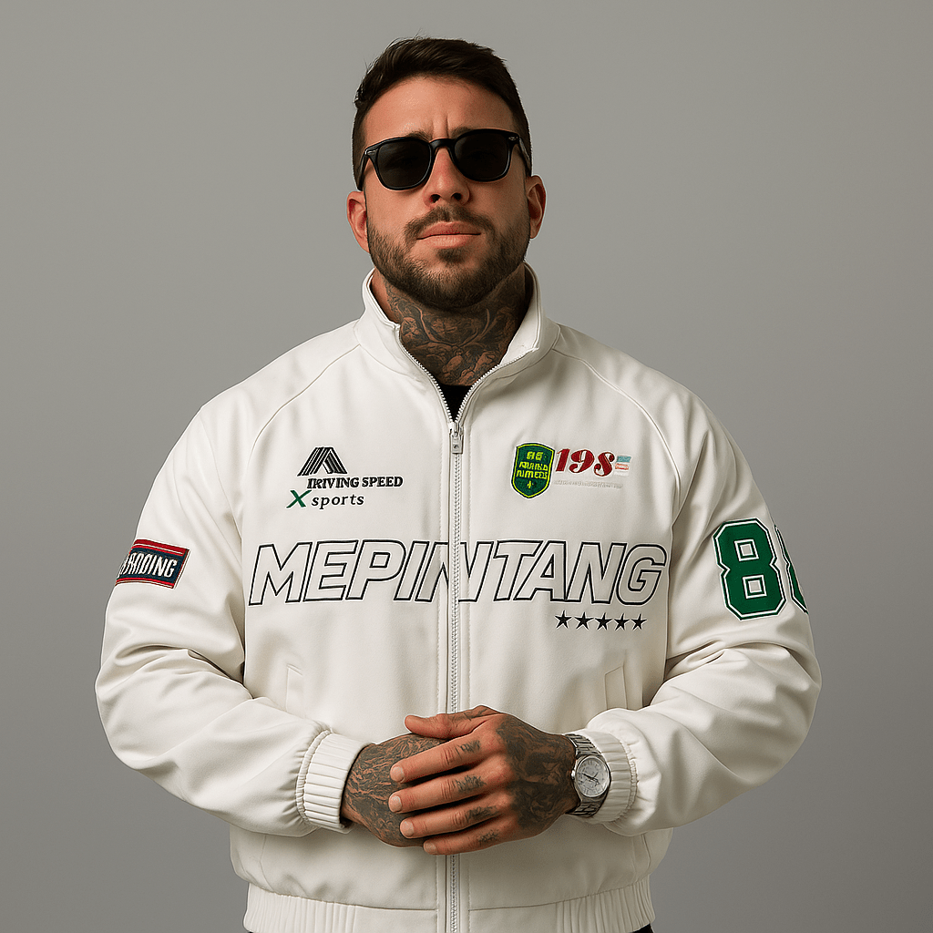 Blouson en Cuir Street Les - Halles ® - oryass.com