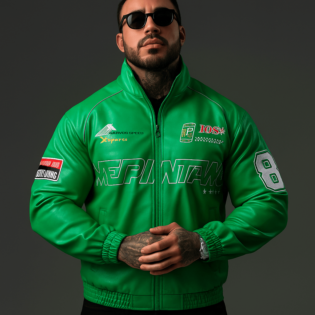 Blouson en Cuir Street Les - Halles ® - oryass.com