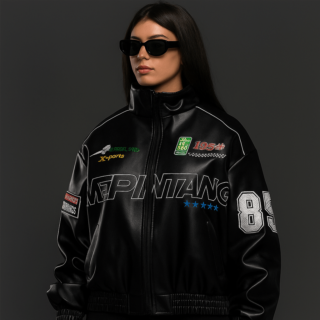 Blouson en Cuir Street Les - Halles ® - oryass.com