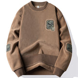 Warm Leisure Pullover Autumn And Winter New Double-sided Polar Fleece Sweater Men