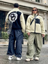 Double-sided vintage jacket coat