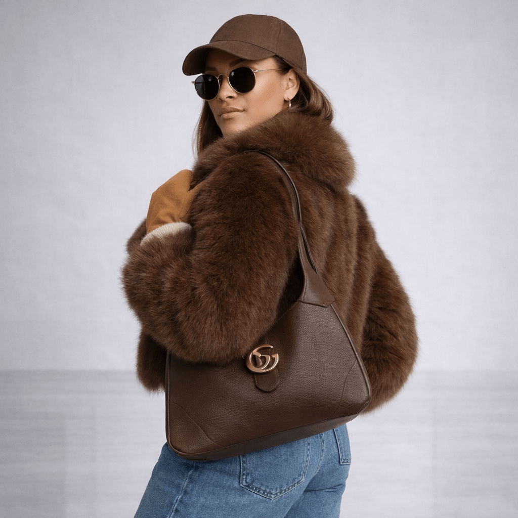 Faux fur coat - oryass.com