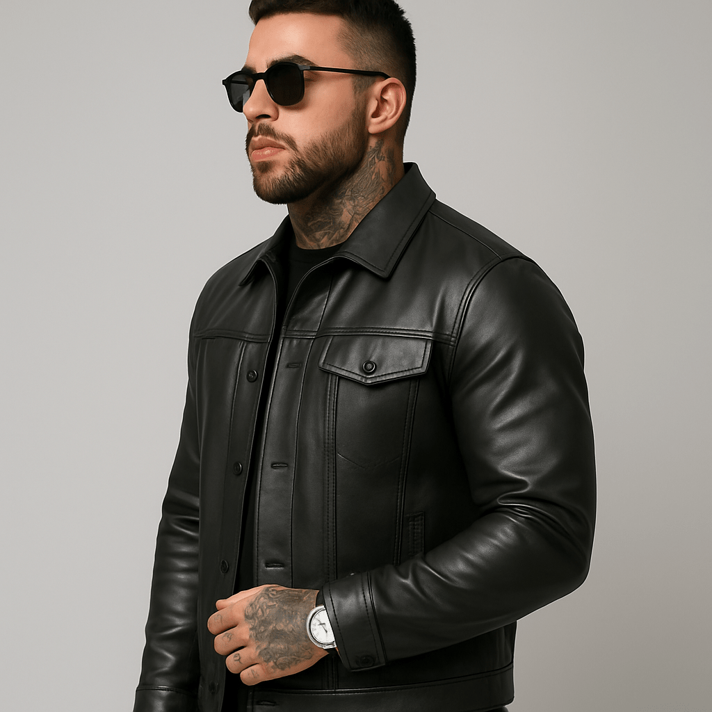 Harvy Polaire® Jorasses en Cuir PU - oryass.com