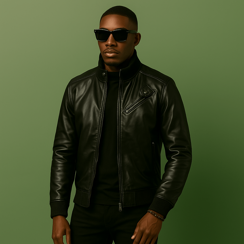 Harvy Polaire® Mont - Blanc en Cuir PU - oryass.com