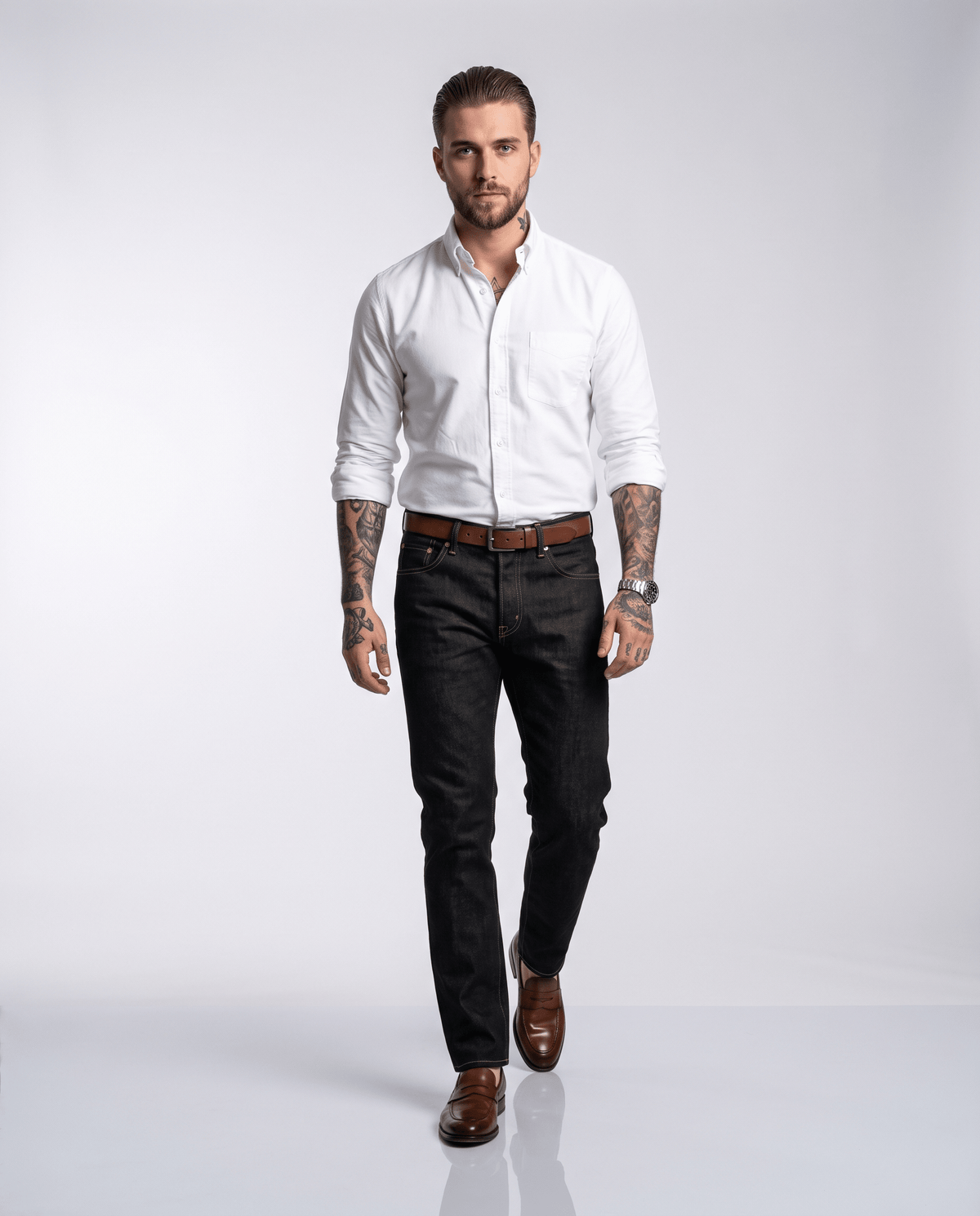 Jean skinny homme Oryass, quatrième vue