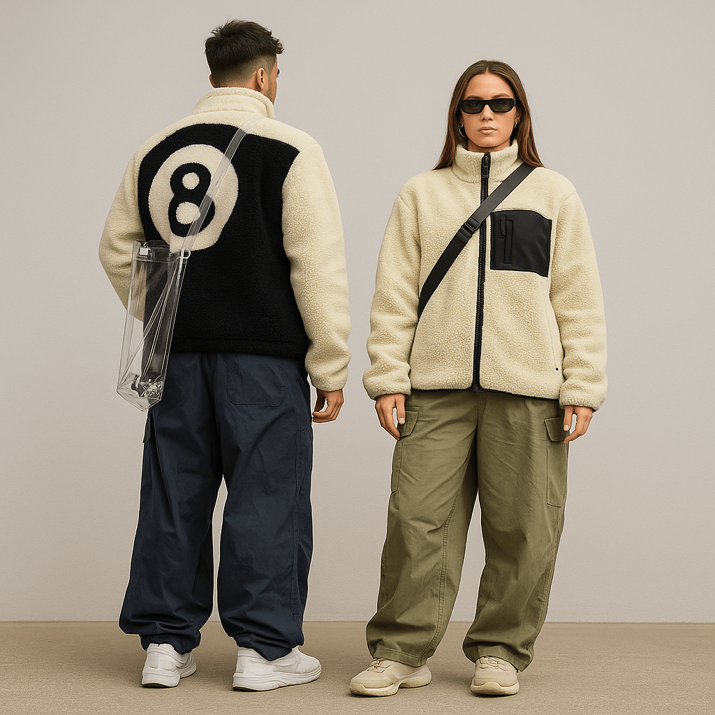 Manteau Vintage Double Face ® - oryass.com