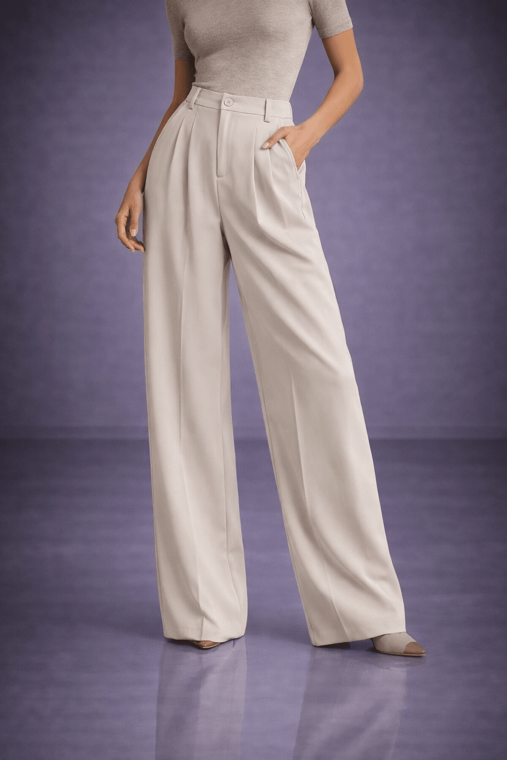 Pantalon de costume affirmé et sophistication moderne. - oryass.com