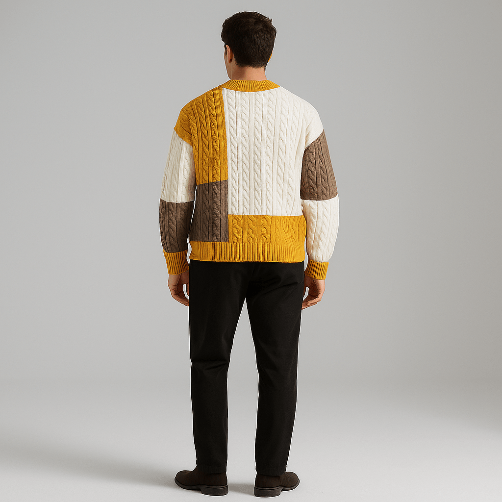 Pull à Col Rond - oryass.com