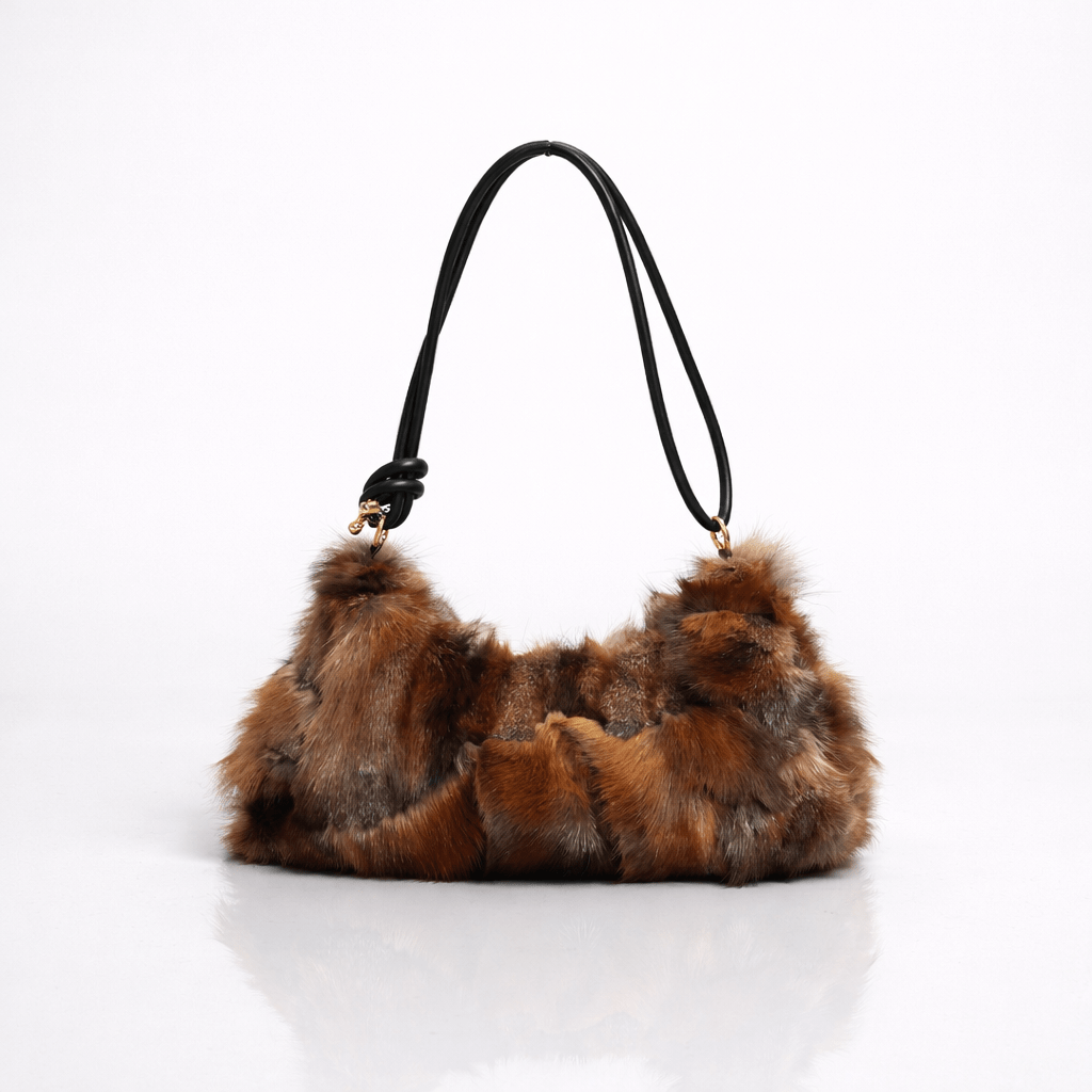 Sac Éléonore en Fausse Fourrure ® - oryass.com