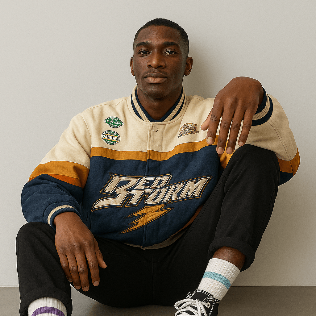 Veste de Baseball Signature Doré ® - oryass.com