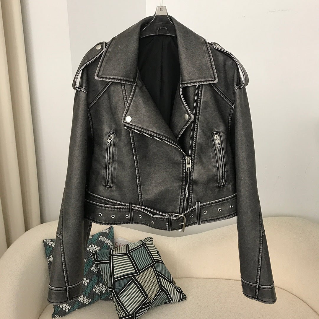 Veste en Cuir Army ® - oryass.com