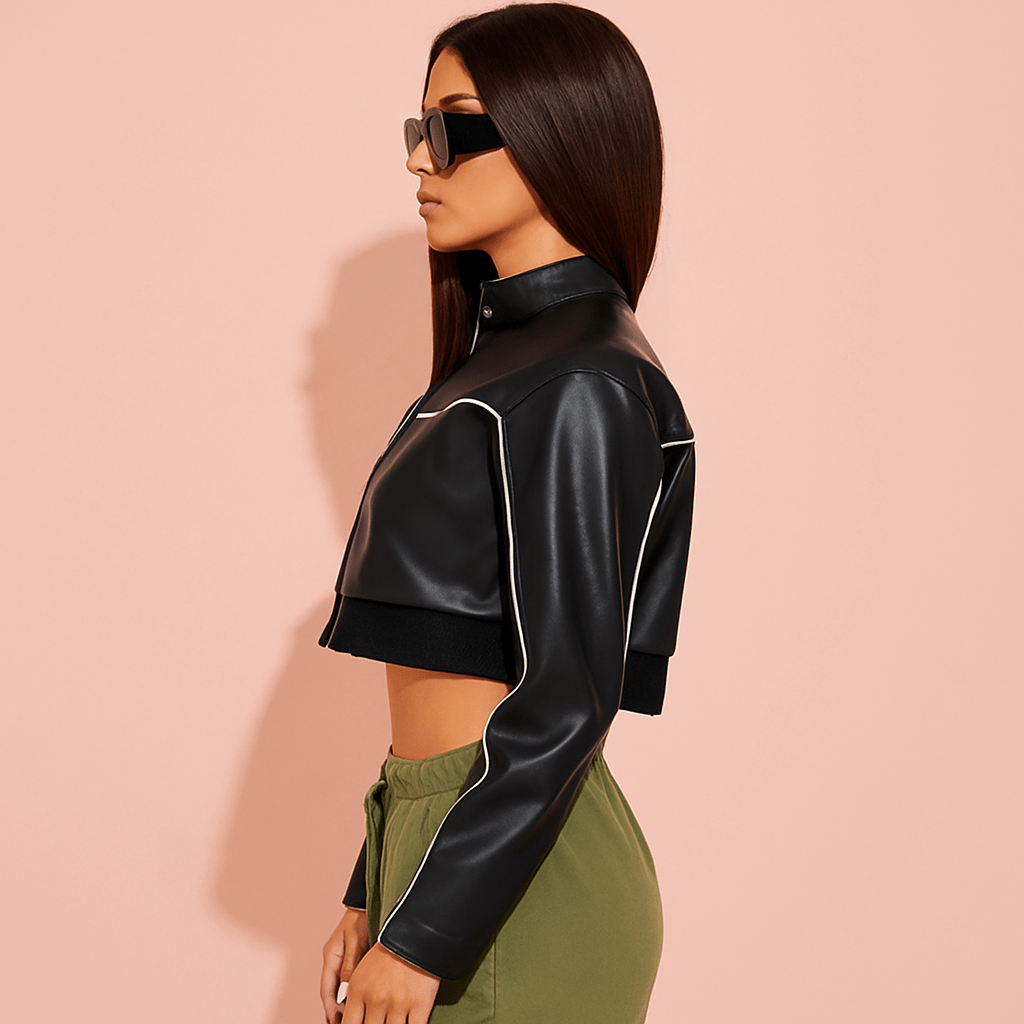 Veste en Cuir New - York ® - oryass.com