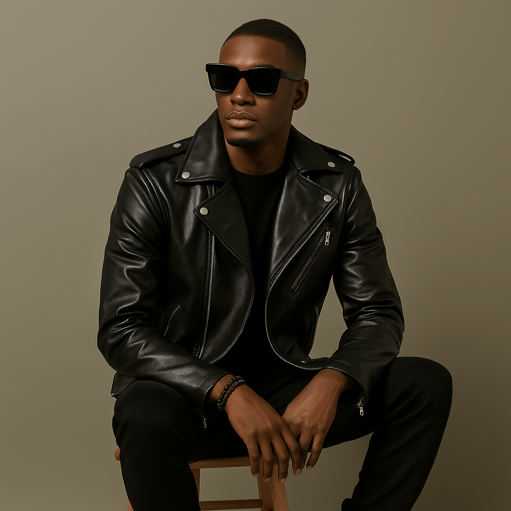 Veste en Cuir Shadow Supreme ® - oryass.com