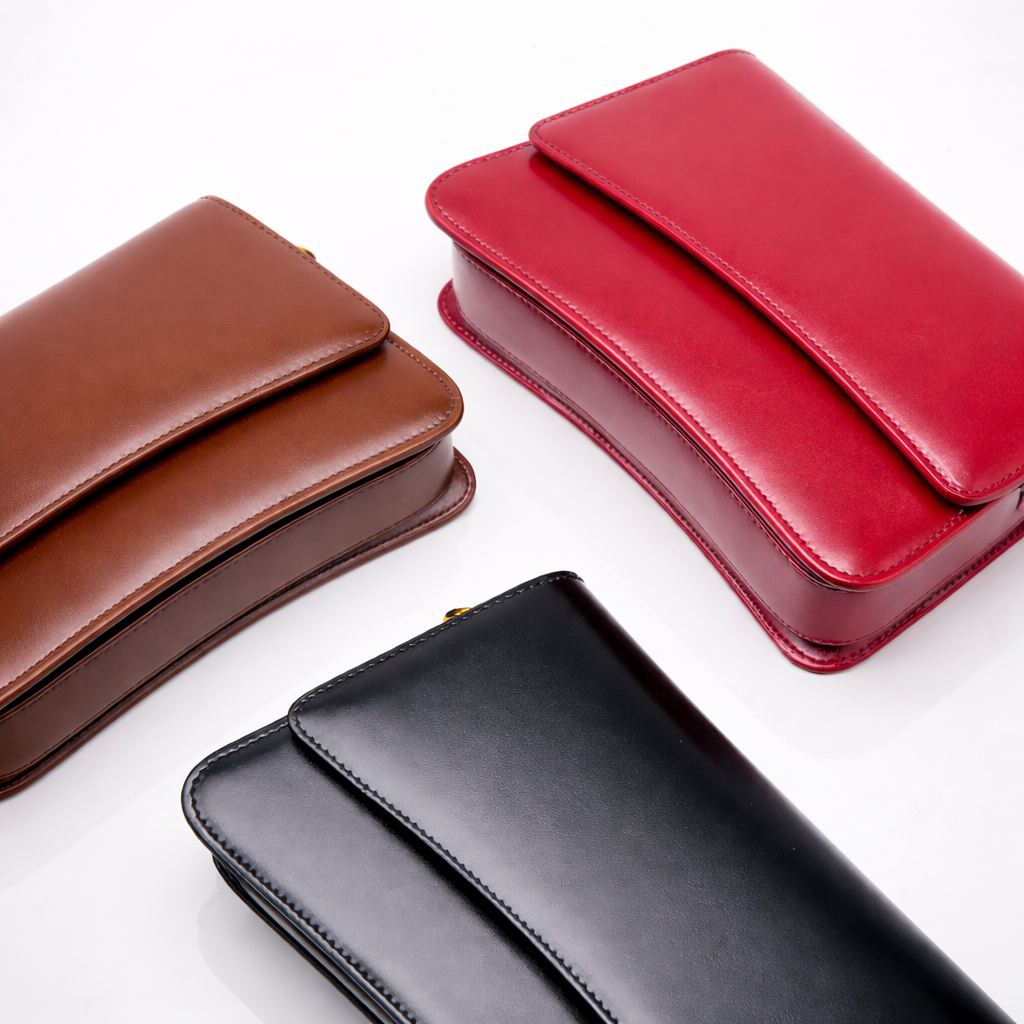 Genuine Leather Shoulder Crossbody Bag