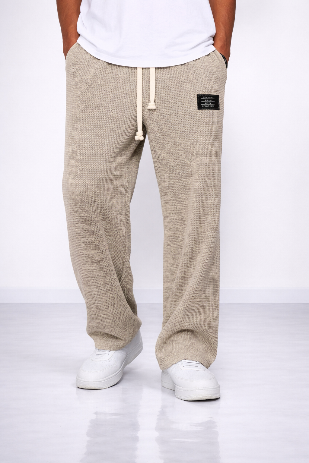 Pantalon droit décontracté homme