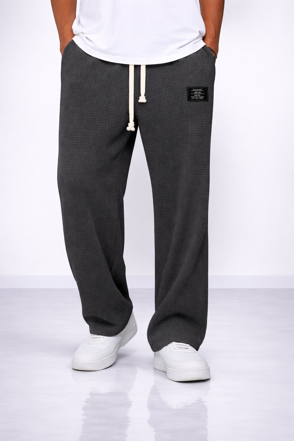 Pantalon droit décontracté homme