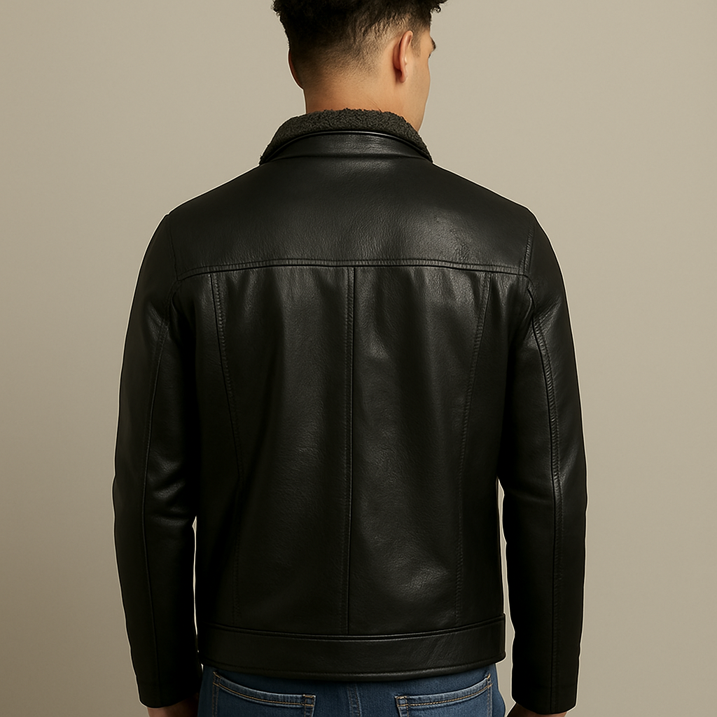 Veste en Cuir Alpha Luxe ®