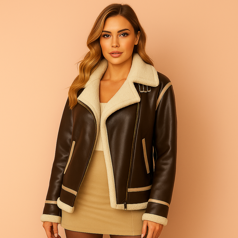 Fleece-lined Thickened Lapel Jacket