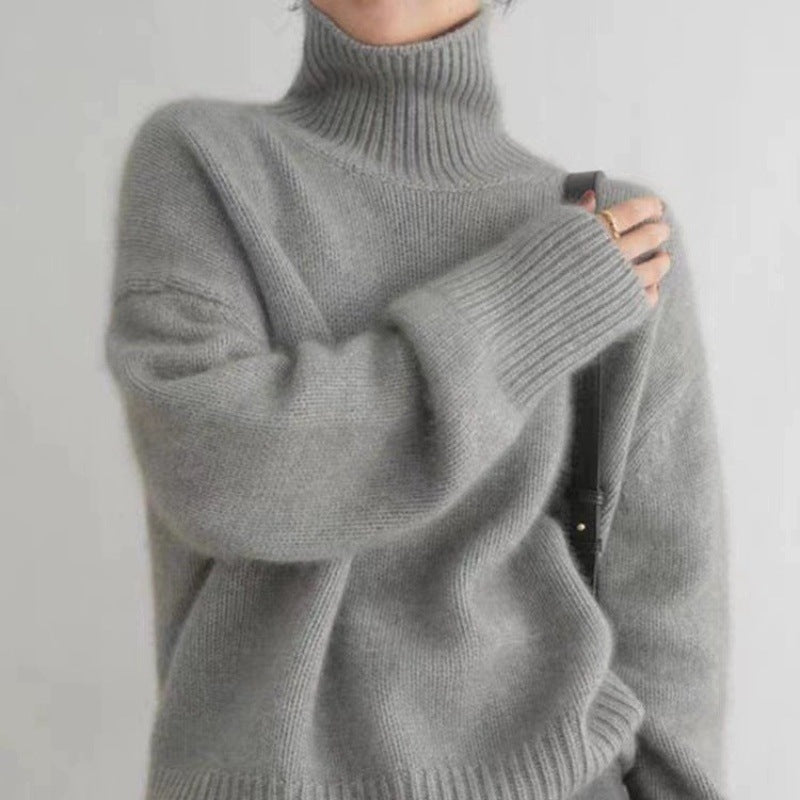 All - match Knitted Pullover Sweater - oryass.com