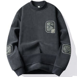 Warm Leisure Pullover Autumn And Winter New Double-sided Polar Fleece Sweater Men