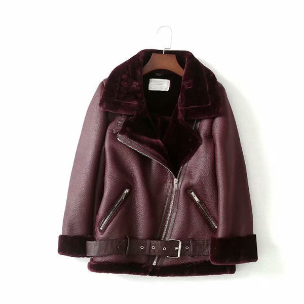 Blouson en cuir femme - oryass.com