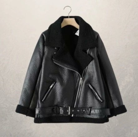 Blouson en cuir femme - oryass.com