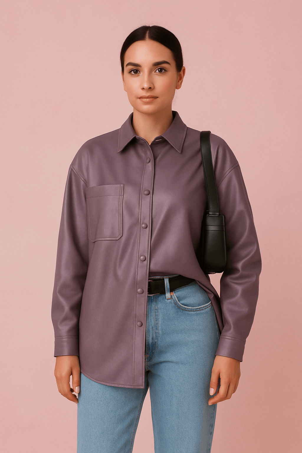 Blouson en cuir Lena ® - oryass.com