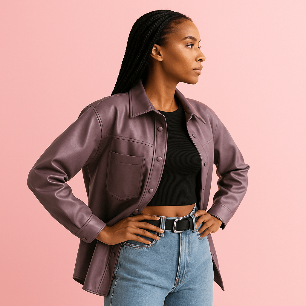 Blouson en cuir Lena ® - oryass.com