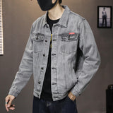 Oversized Slim Korean Fashion Casual Washed Casual Denim Jacket