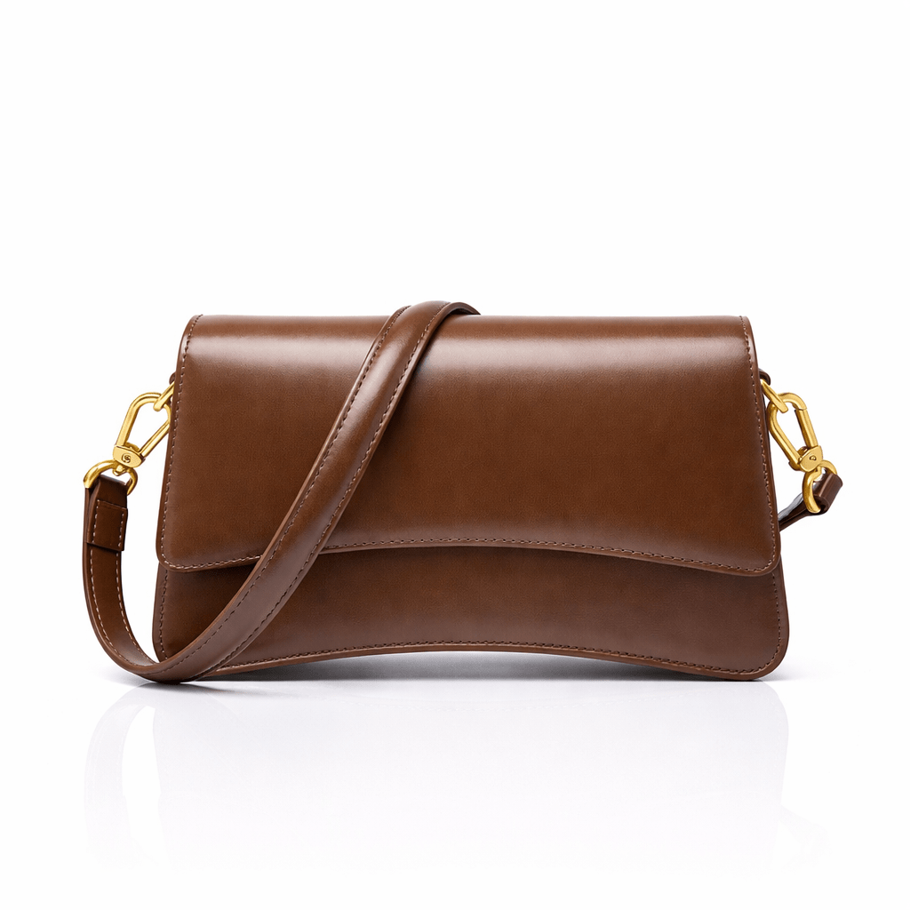 Genuine Leather Shoulder Crossbody Bag - oryass.com