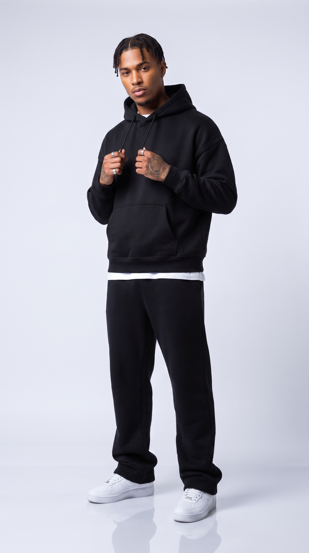 Ensemble Oversize Bronx noir – Oryass