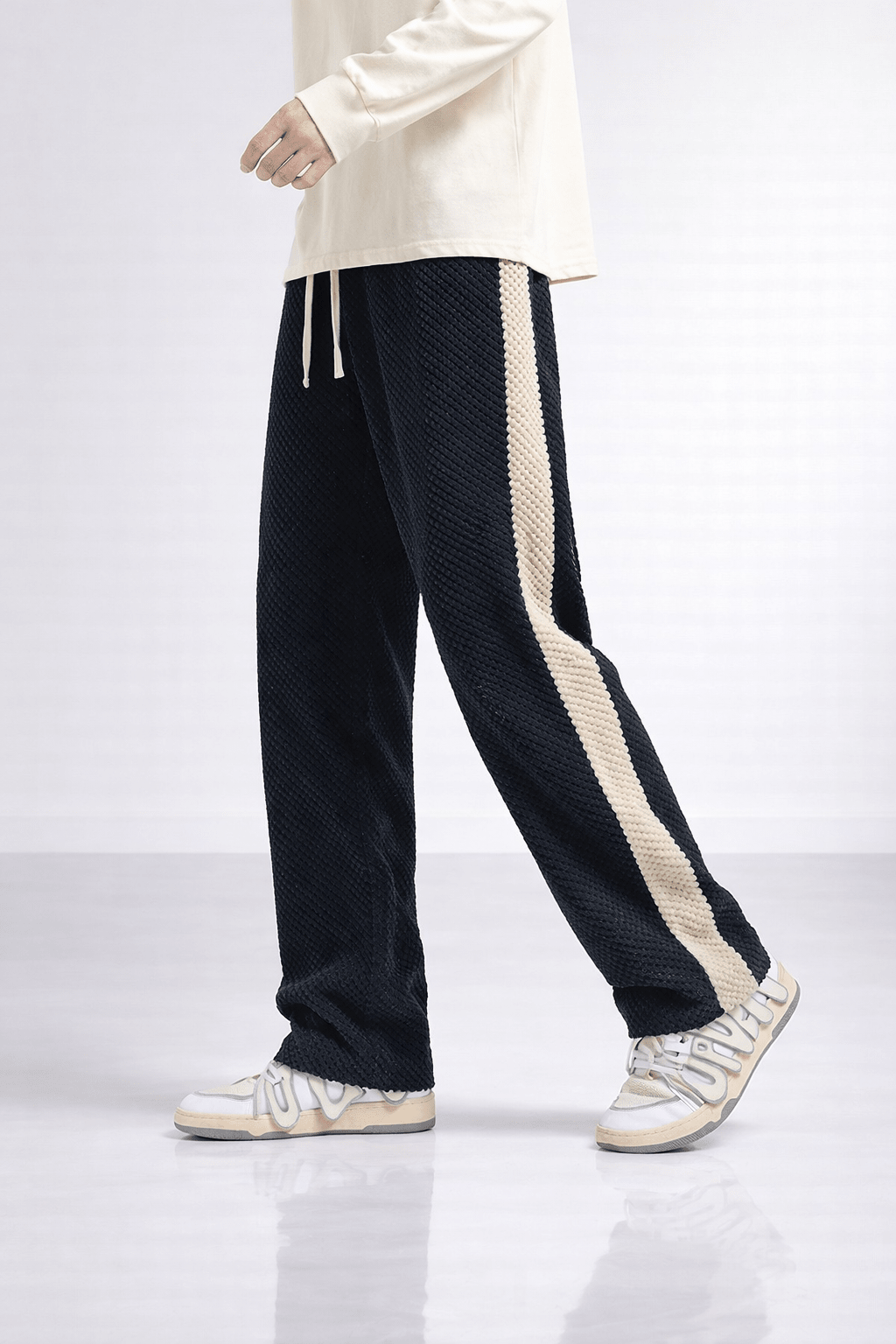 Pantalon casual homme coupe droite - oryass.com