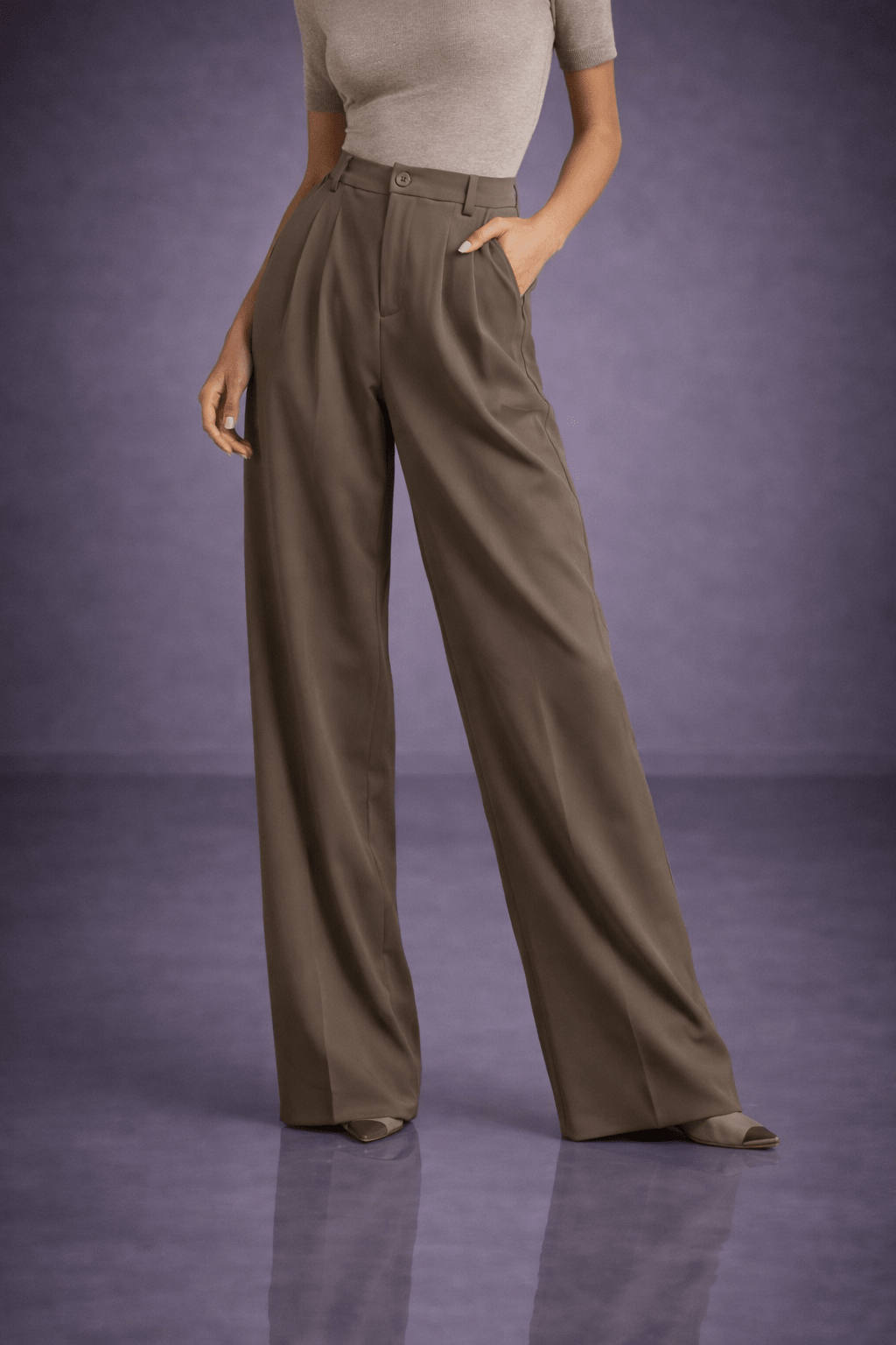 Pantalon de costume affirmé et sophistication moderne. - oryass.com