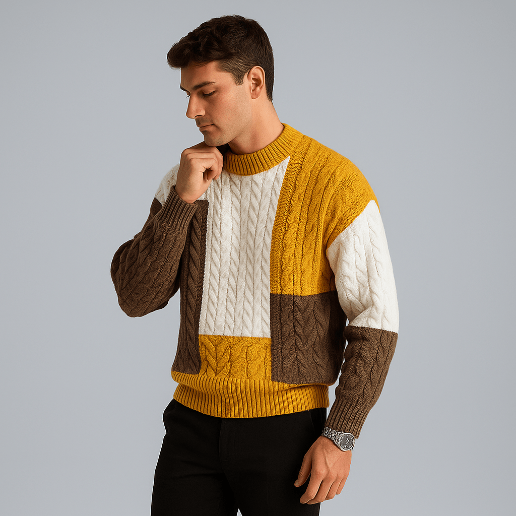 Pull à Col Rond - oryass.com