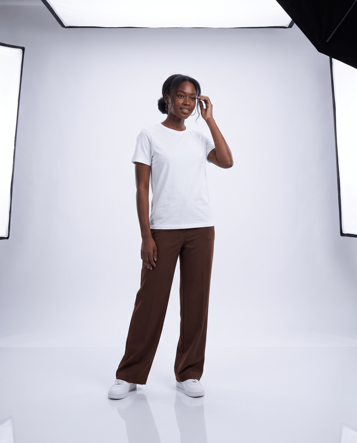 T-shirt Essentiel Palma Oryass, coloris blanc