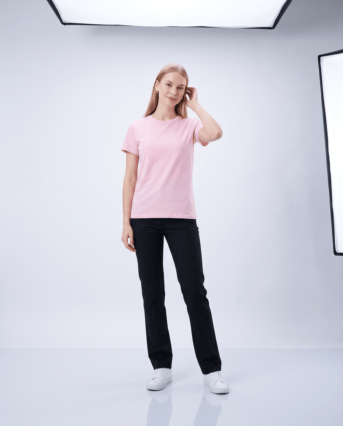 T-shirt Essentiel Palma Oryass, coloris gris, autre vue