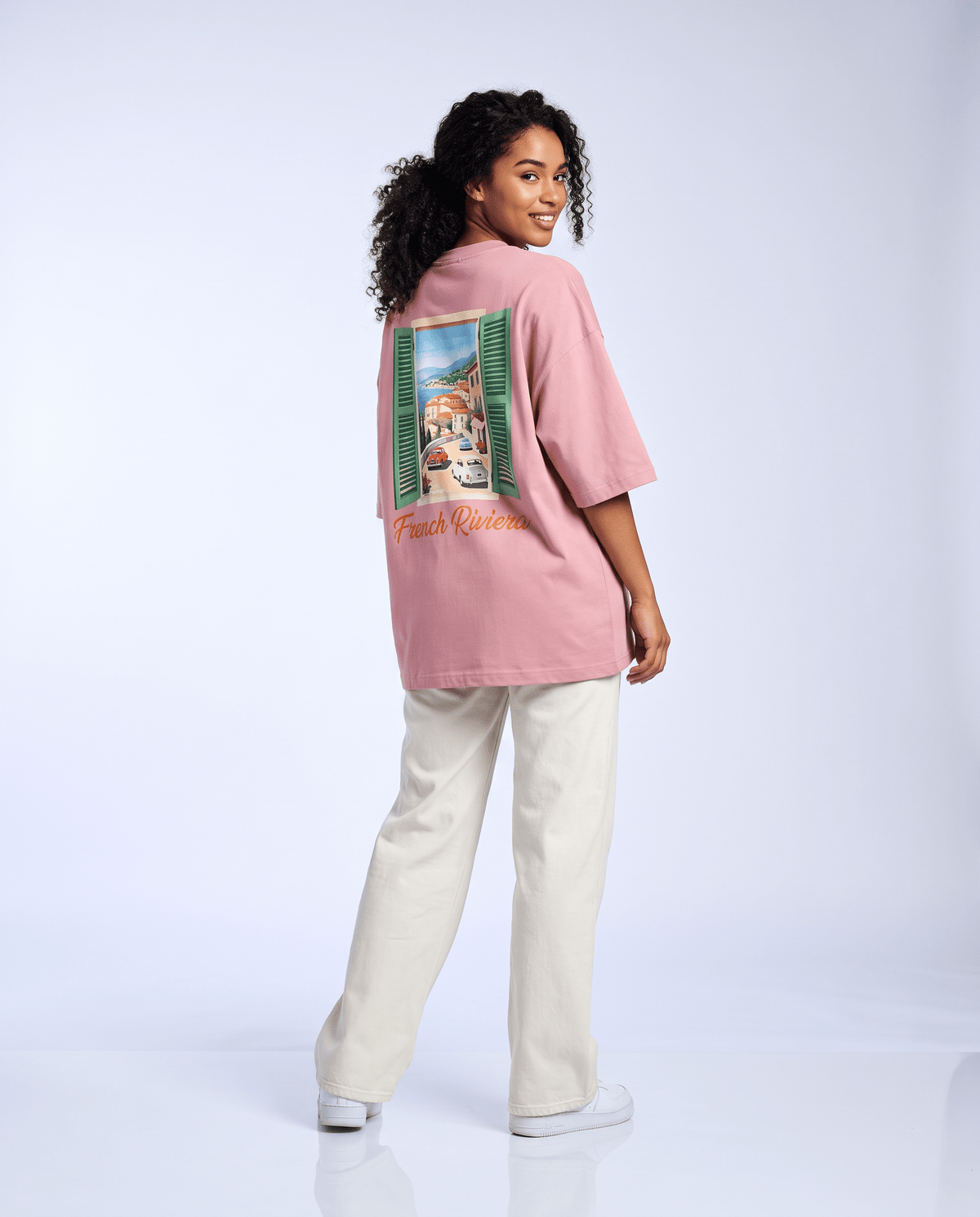 T-shirt oversize Riviera Club French Riviera, deuxième vue