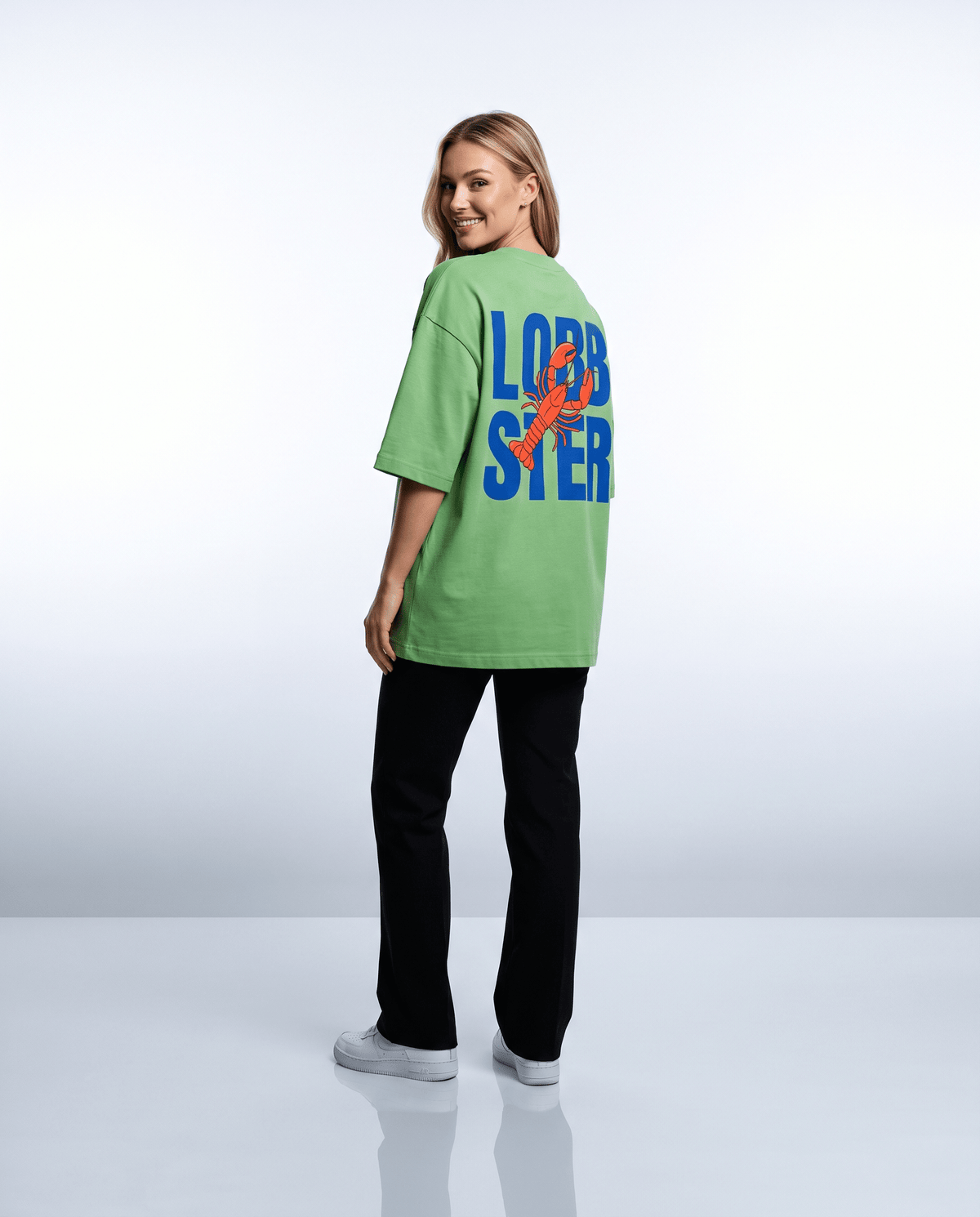 T-shirt oversize Riviera Club Lobster, deuxième vue