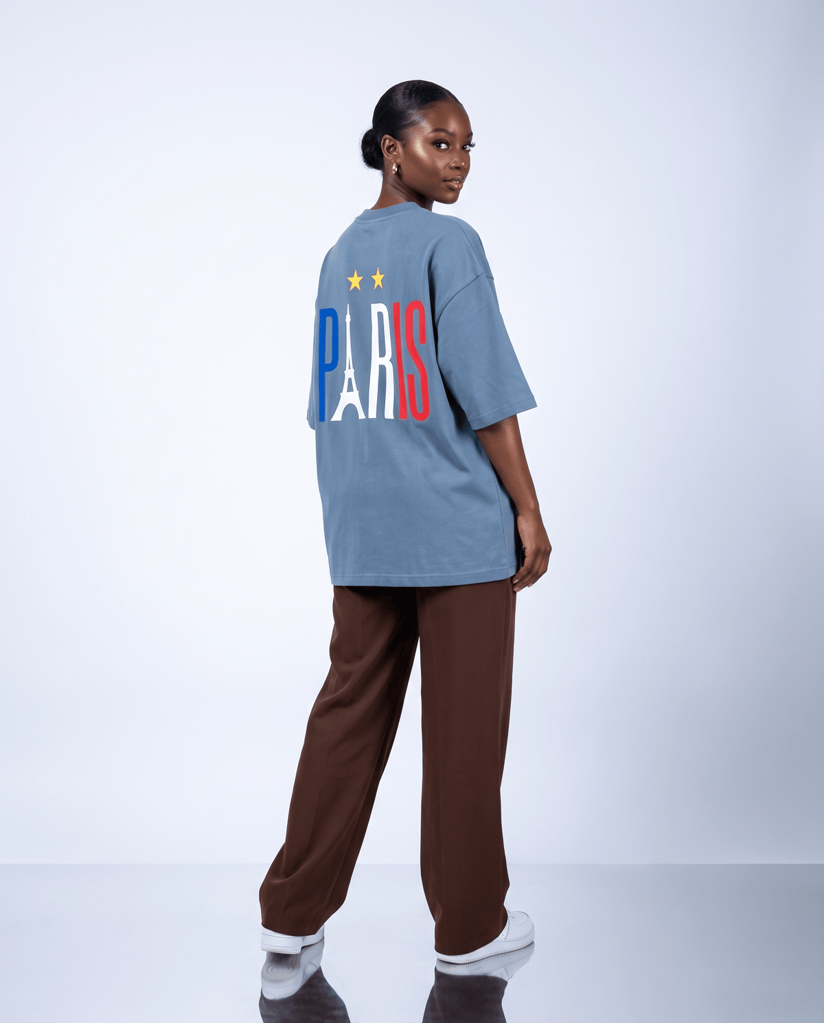 T-shirt oversize Riviera Club Paris, deuxième vue
