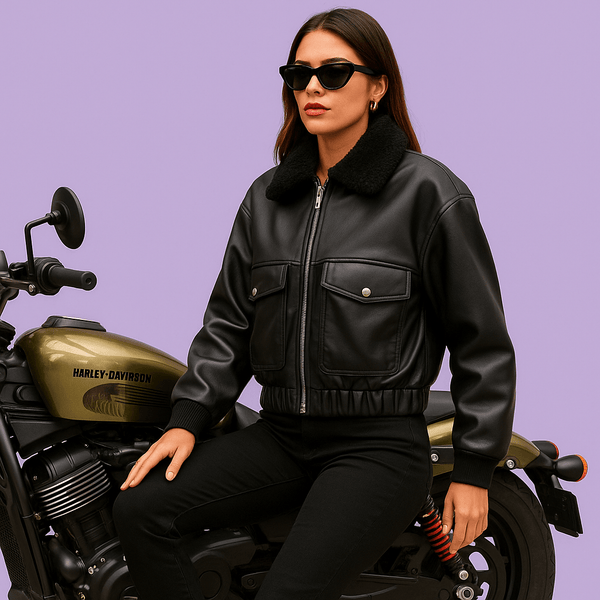 Veste en Cuir Kappa ® - oryass.com