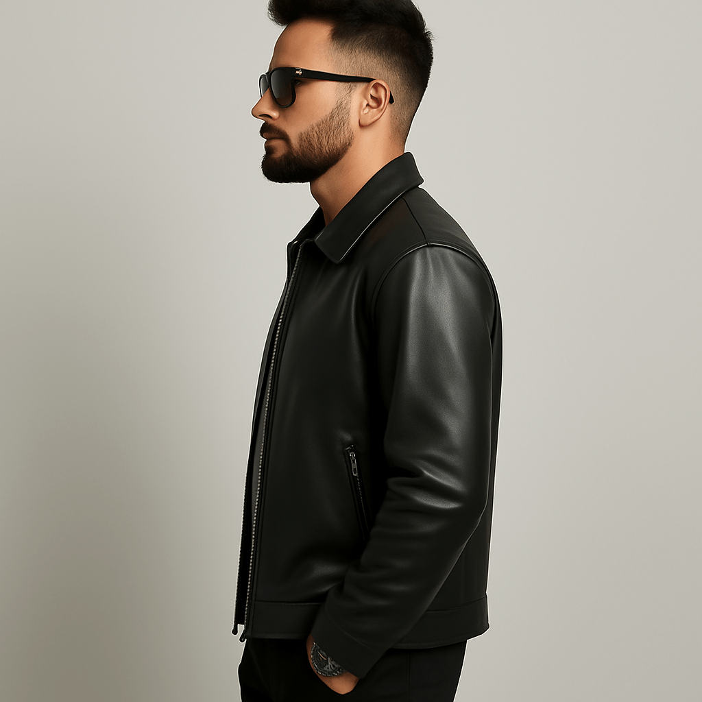 Veste en Cuir Polo ® - oryass.com